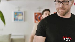 Blow Me POV - She Reward Me For My Help With a Sloppy Blowjob