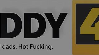 DADDY4K. Angry guy together with old bearded stepdad fucked lovely GF