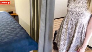 Stepson fucked his stepmom in a hotel room. Stepmom: - Oh my god!!!