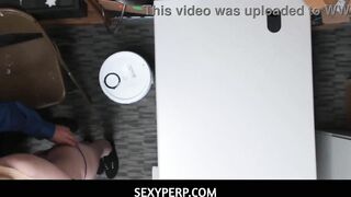 Angry stepdad Watches Hisstepdaughter Joseline Kelly Get Fucked By A Security Officer For Stealing