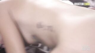Beautiful Babe Emilie Martini Receives Hardcore Pussy Pounding From Muscled Stud - AMATEUR EURO