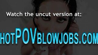 Kinky asian gags on dildo and sucking (Jonni Darkko, Kalina Ryu)