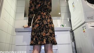 I came home to late from the party so my sugardaddy reminded me house rules by spanking my naughty ass