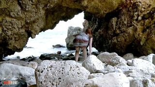 Anal sex by the sea with the beautiful French slut Marie Clarence