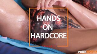 Dripping Wet Asian Beauty Polly Pons Screaming Her Lungs Out while Getting DP'd Poolside