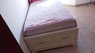 My stepsister lets me into her room and lets me fuck her ass fucking stepsister
