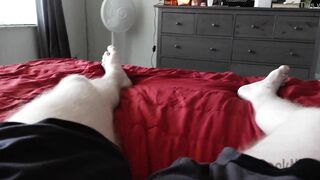 Seductive Step Sister Fucks Step Brother in Thigh-High Socks Preview - Dahlia Red / Emma Johnson