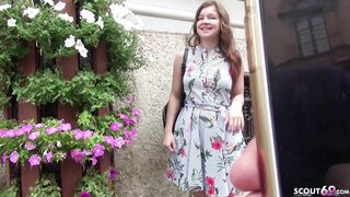 GERMAN SCOUT - 18 Jahre Renata ANAL gefickt bei Casting