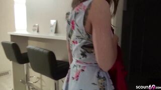 GERMAN SCOUT - 18 Jahre Renata ANAL gefickt bei Casting