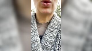 Maevaa Sinaloa - I Swallow A Jogger's Cum In The Forest