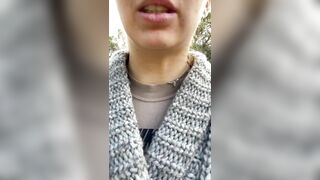 Maevaa Sinaloa - I Swallow A Jogger's Cum In The Forest