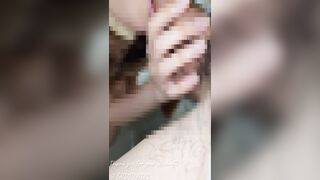 【アナルセックス】接写ねっとりフェラからのアナルにちんぽをねじ込み中出しセックス！