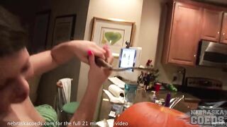 halloween fun with a hot chick