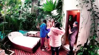 The newcomer chatting during her bath and preparing to face the gifted - Yasmin Fontes 1 - Paola Gurgel - Ed j. - Binho Ted