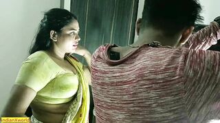 Divorce Bhabhi ko TV mechanic ne accha se Chuda! Bengali Sex