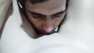 Skinny can handle rolls in the ass, still asks to fuck