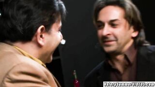 Valery Summer fucking group of friends in wild stripper orgy