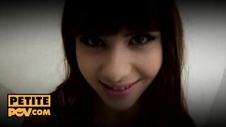 POV - Fucking lingerie model Luna Rival and watching her cum