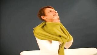 Exclusive casting of a beautiful German slut who shoots her first porn while she masturbates