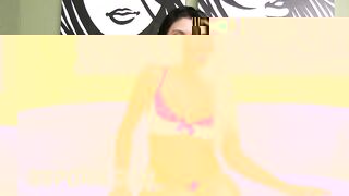 Sexy milf hairy pussy has wet and excited while masturbate