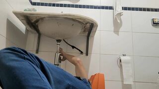 I answered the plumber in a dress just to see if I had his dick