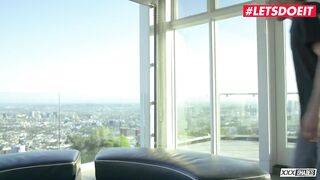 XXXShades - Jillian Janson American Model Hot City View Fuck With Her Boyfriend