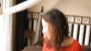 A slim brunette teen from Germany gets smashed like never before