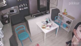 When I'm drinking at home with my friend couple, my friend goes out! Then I am trying to fuck her(01899)