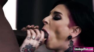 Busty Joanna enjoys getting analed by big black dick