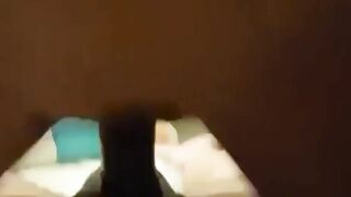 Pounding her pussy cowgirl style. She just can’t..