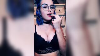 Lip Gloss, Spit & Bra Fetish