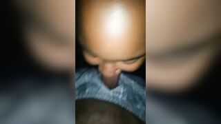 Sloppy head bbc deepthroat