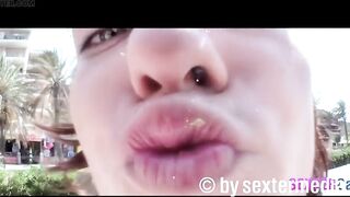 Petty (19) sperm for her mouth cunt