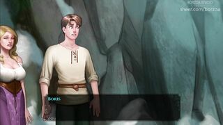 Wal - 41 - Sex in the frozen cave with big tits and big ass blonde.