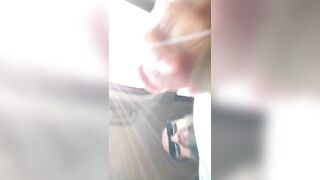 Bate in the car
