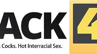 BLACK4K. Nice blonde girl wants to try big cock of black hot