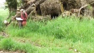 Wild blonde teen from France gets picked up and fucked