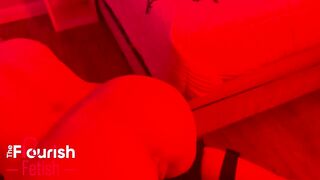 Sage Pillar Gets the Red BDSM Room