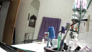 Smoking mother caught on step-sons spy camera - alhana winter - taboo family