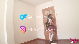 virgin guy fucked my whore teen 18 ( pov creampie)