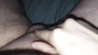 #258 WIFE PLAYING WITH MY LITTLE DICK HANDJOB
