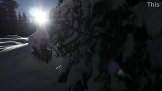 mianataliah has hot sex with a guy in moutain