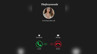 Swedish milf threesome (FFM) lesbian fantasy joi