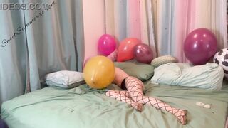 Trying to Pop a Tuftex 17 inch Balloon