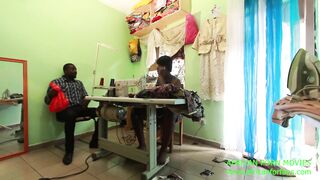 The neighborhood seamstress with her client who takes the measurements of the pants and takes the opportunity to take the measurements of his cock which she begins by sucking and drinking the sperm followed by a good fuck on xvideos red