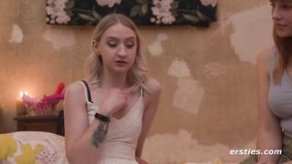 Ersties - 4 Incredible Girls Have Steamy Lesbian Sex Together