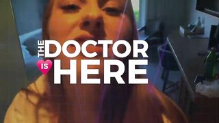 DRDADDYPOV - Brunette Nurse Angel Windell Lets Patient Fuck Her Pussy