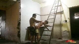 My Stepfather Didn't Want to Pay for the Work on My Room, I Gave My Ass to the Builder