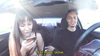 Fake Taxi: Busty Babe Undresses for Wild Ride