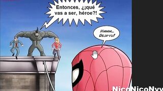 spiderman se follo a una chica fans